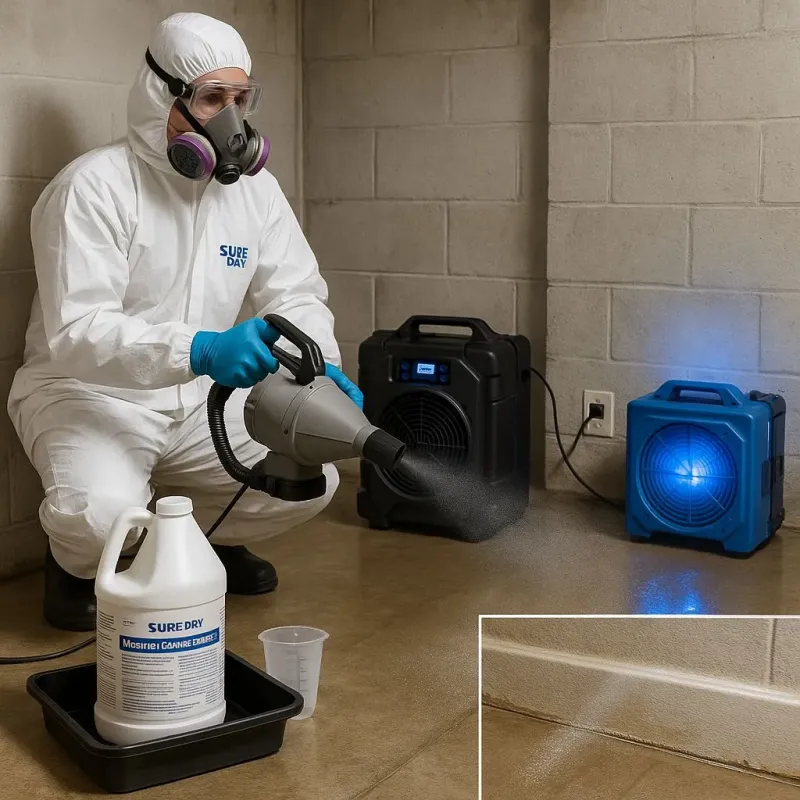 Sanitization and Odor Removal process in Saint Ann, MO