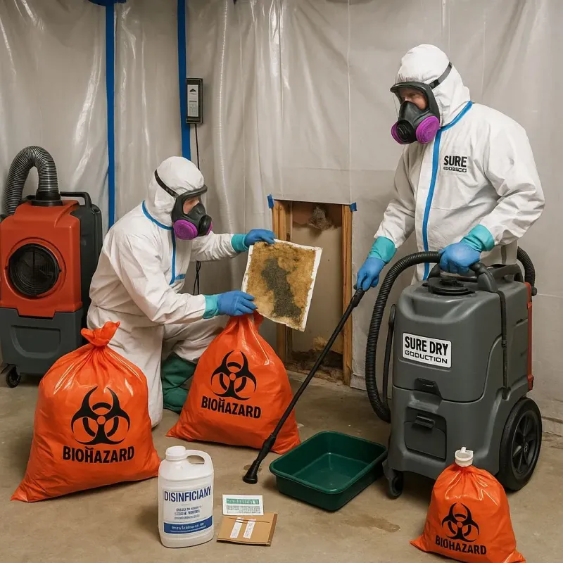 Contaminated Water Handling Protocols process in Saint Ann, MO