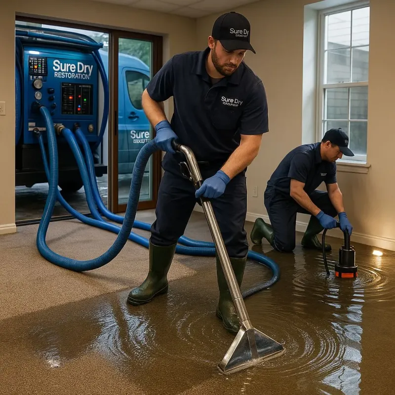 Water Extraction and Removal process in Saint Ann, MO